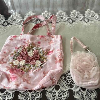 トートバッグ　ひっかけポーチ(トートバッグ)