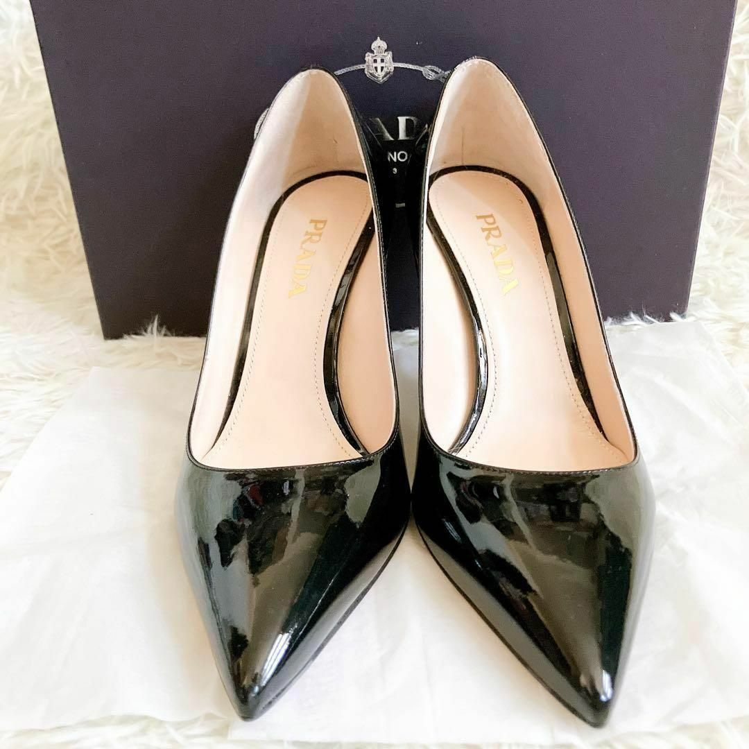 PRADA - 【箱付き美品】プラダ ハイヒール パンプス ポイン PRADA - 【箱付き美品】プラダ ハイヒール パンプス ポイン