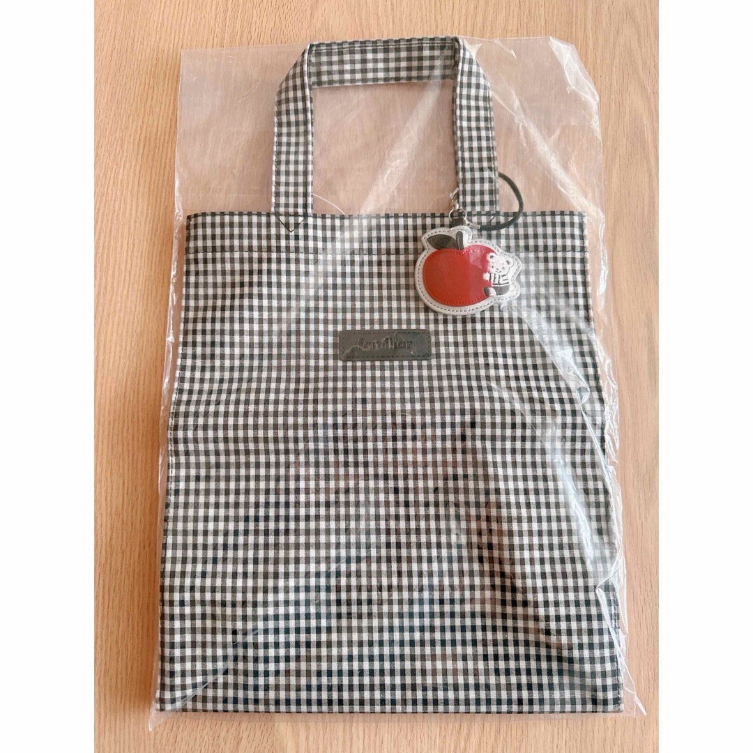 familiar - 新品未開封 familiar ギンガムチェック モノクロ familiar - 新品未開封 familiar ギンガムチェック モノクロ