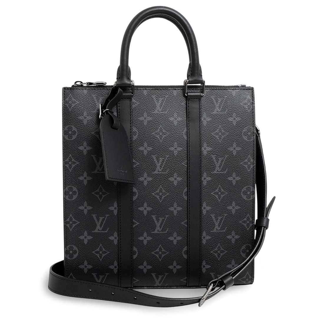 LOUIS VUITTON - ルイ ヴィトン サックプラ クロス 2way ショルダー ハンドバッグ 斜め掛け モノグラムエクリプス ブラック 黒 シルバー金具 M46098 LOUIS VUITTON（新品・未使用品）