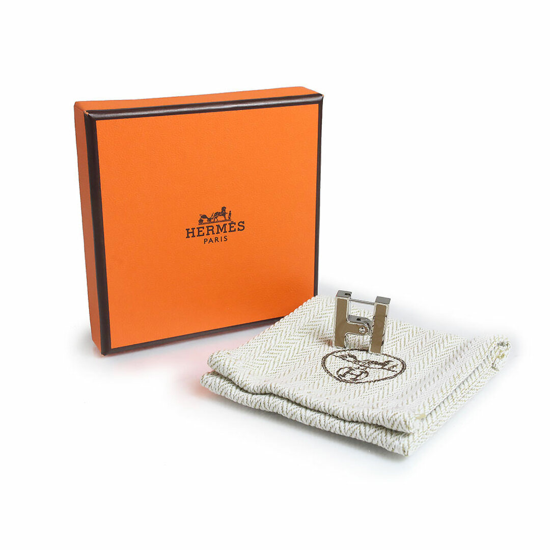 HERMES - エルメス ハバスキュール H シングル ピアス 片耳用 HERMES - エルメス ハバスキュール H シングル ピアス 片耳用