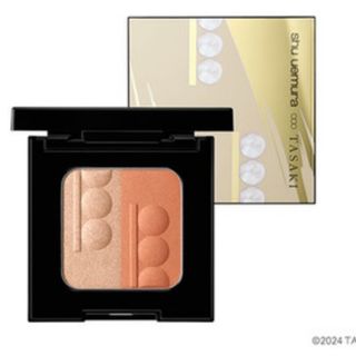 シュウウエムラ(shu uemura)のナクレハイライターブラッシュデュオパレット(チーク)