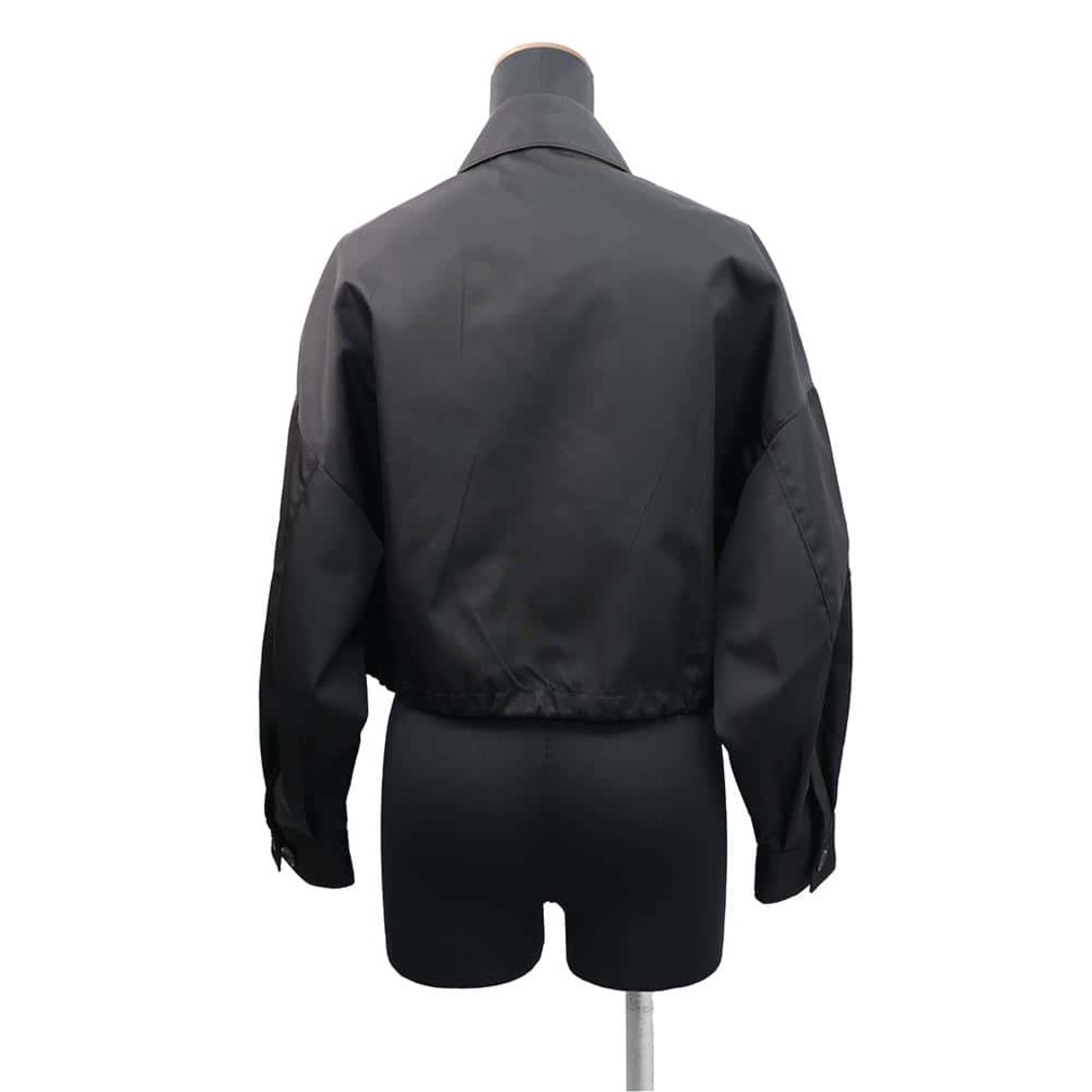 PRADA - プラダ ジャケット Re-Nylon クロップド ブルゾン PRADA - プラダ ジャケット Re-Nylon クロップド ブルゾン