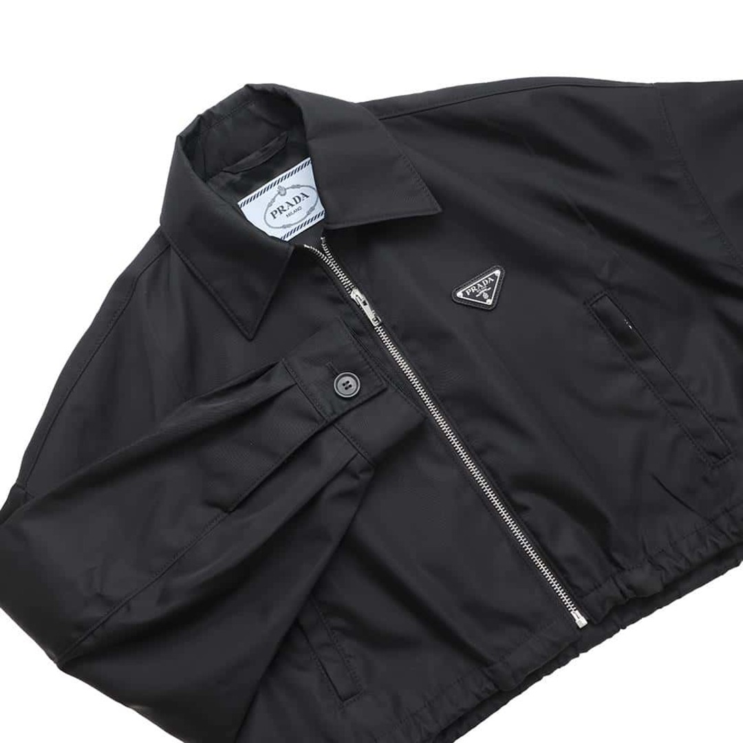 PRADA - プラダ ジャケット Re-Nylon クロップド ブルゾン PRADA - プラダ ジャケット Re-Nylon クロップド ブルゾン