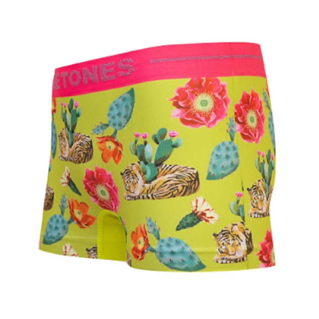 BETONES - ビトーンズ BETONS 虎とサボテン YLW メンズ ボクサー BETONES - ビトーンズ BETONS 虎とサボテン YLW メンズ ボクサー