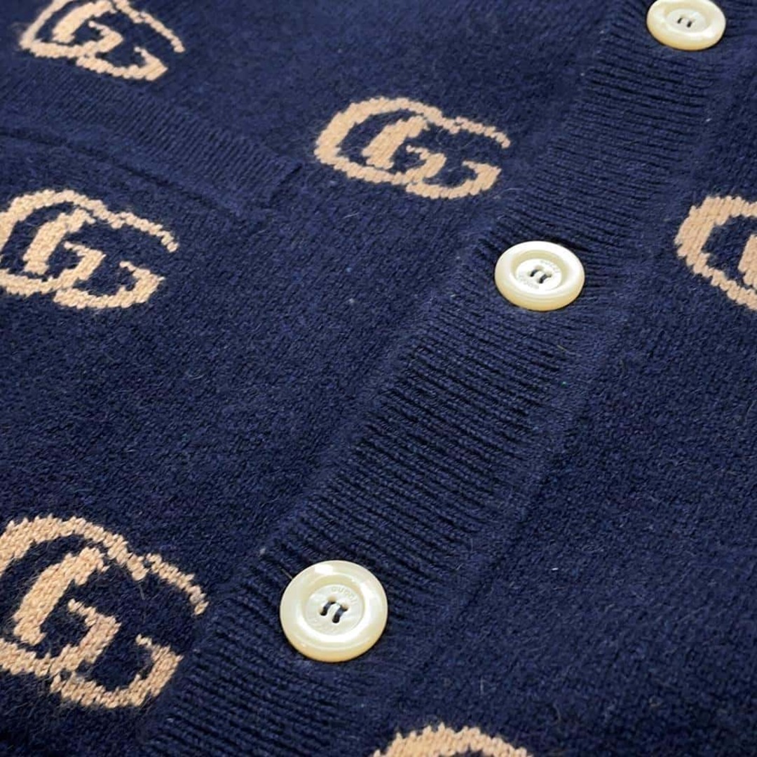 GUCCI - グッチ カーディガン GGジャカード ニット メンズサイズ GUCCI - グッチ カーディガン GGジャカード ニット メンズサイズ