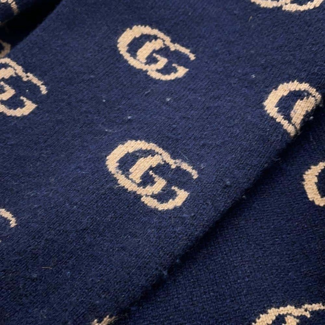 GUCCI - グッチ カーディガン GGジャカード ニット メンズサイズ GUCCI - グッチ カーディガン GGジャカード ニット メンズサイズ