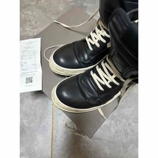 Rick Owens - リックオウエンス ラモーンズ ビッグシューレース Rick Owens - リックオウエンス ラモーンズ ビッグシューレース