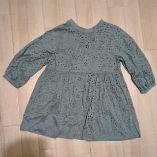 グローバルワーク(GLOBAL WORK)のUSED グローバルワーク レースチュニックブラウス グローバルワーク(シャツ/ブラウス(長袖/七分))