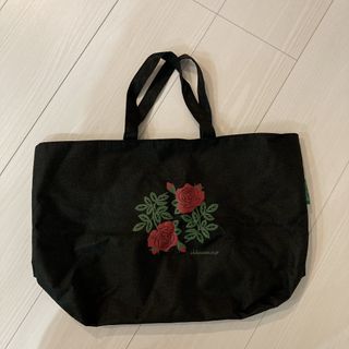 市川園　薔薇のトートバッグ(トートバッグ)