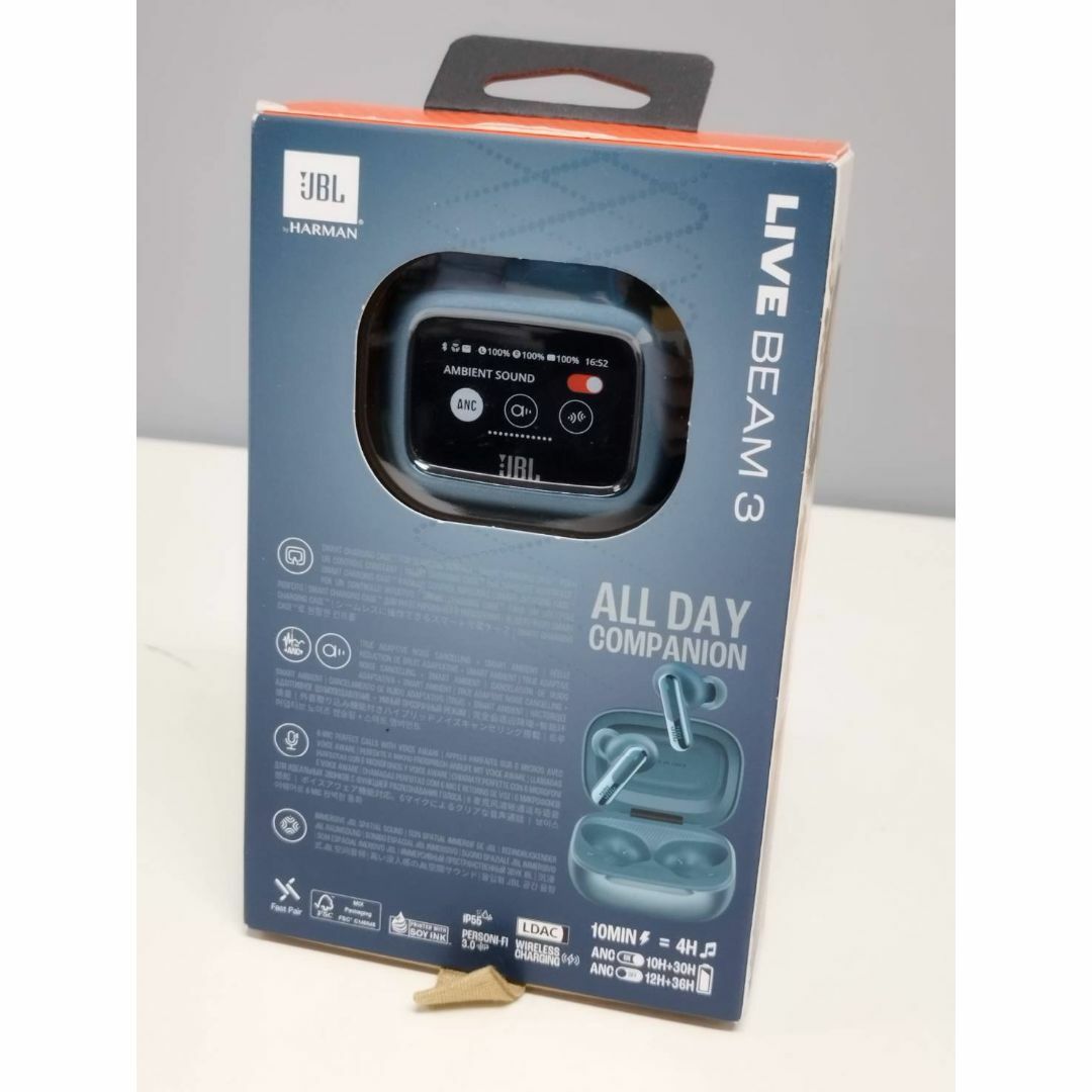 JBL - 【新品未開封】JBL LIVE BEAM 3 ワイヤレスイヤホンの通販 JBL - 【新品未開封】JBL LIVE BEAM 3 ワイヤレスイヤホンの通販