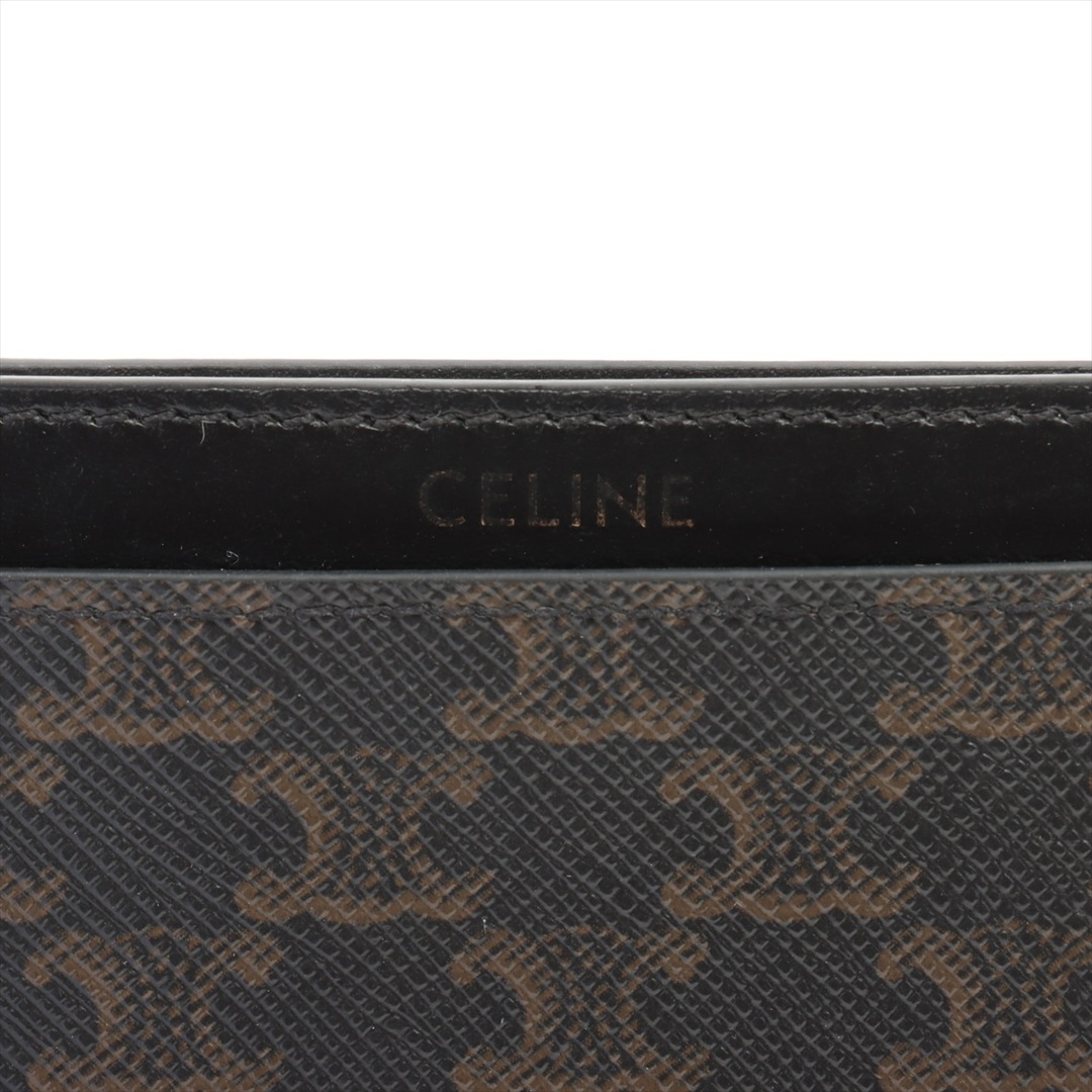 CELINE - 極美品 現行品 セリーヌ カードホルダー トリオンフ CELINE - 極美品 現行品 セリーヌ カードホルダー トリオンフ