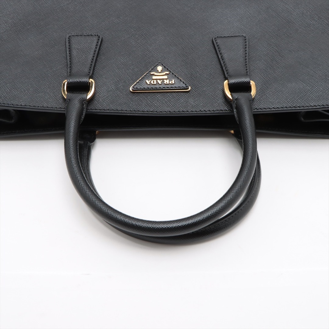 PRADA - 1円 美品 プラダ サフィアーノ レザー ガレリア 三角 PRADA - 1円 美品 プラダ サフィアーノ レザー ガレリア 三角