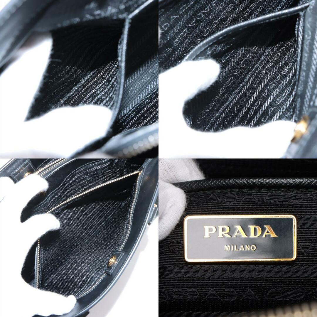 PRADA - 1円 美品 プラダ サフィアーノ レザー ガレリア 三角 PRADA - 1円 美品 プラダ サフィアーノ レザー ガレリア 三角