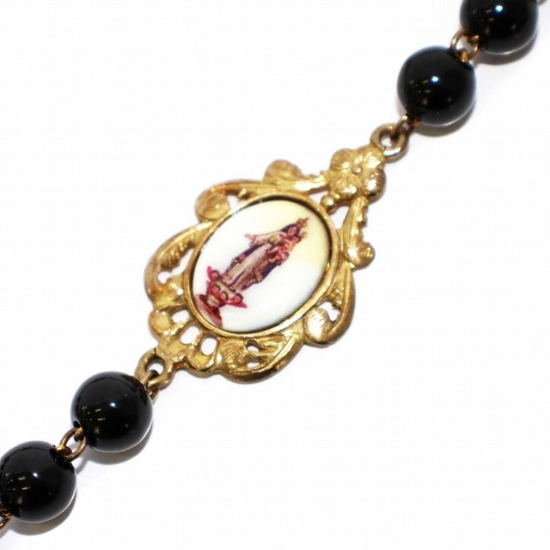 DOLCE&GABBANA - ドルチェ&ガッバーナ ロザリオ ブラックメノウ DOLCE&GABBANA - ドルチェ&ガッバーナ ロザリオ ブラックメノウ