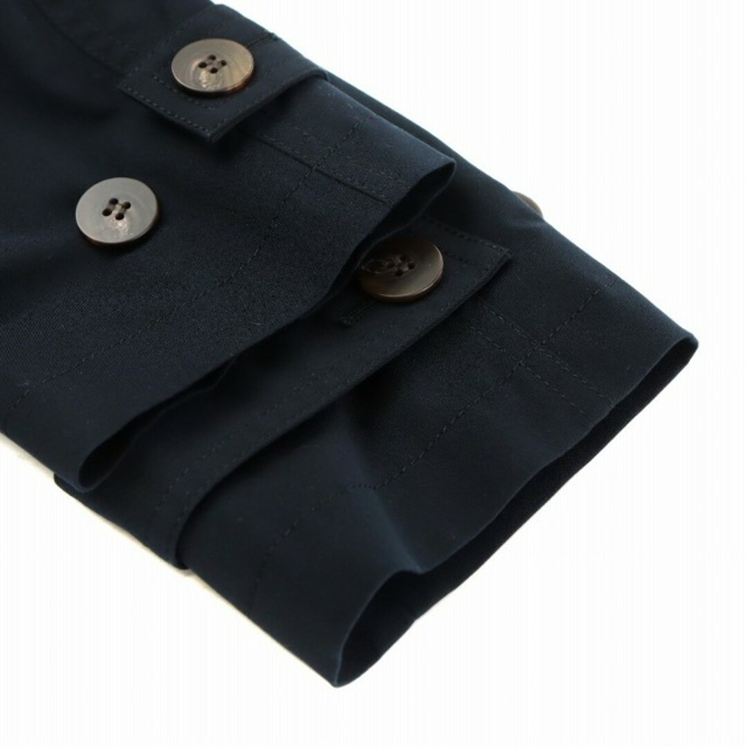 Theory - セオリー トレンチコート ロング丈 アウター S 紺 Theory - セオリー トレンチコート ロング丈 アウター S 紺