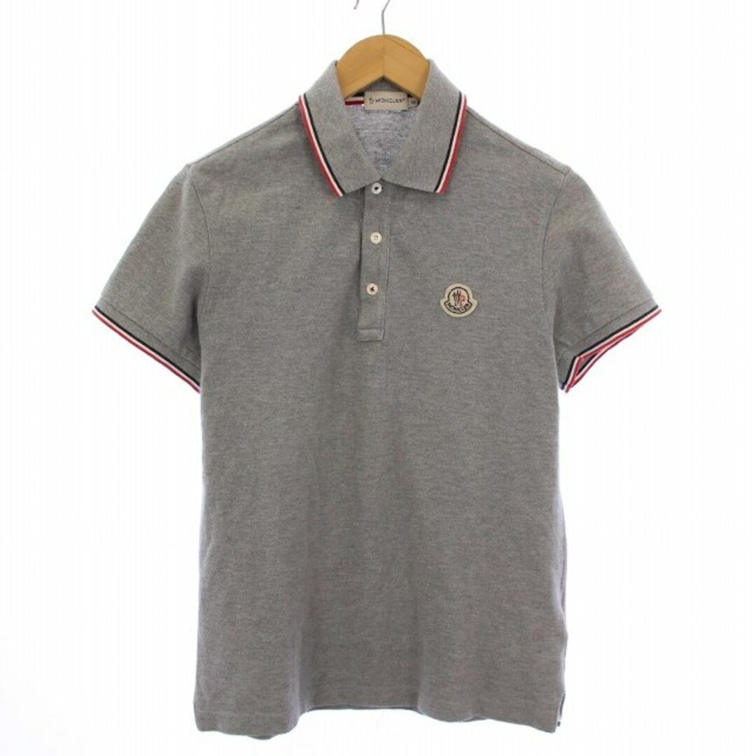 MONCLER - モンクレール ポロシャツ 半袖 レギュラーカラー ロゴ MONCLER - モンクレール ポロシャツ 半袖 レギュラーカラー ロゴ