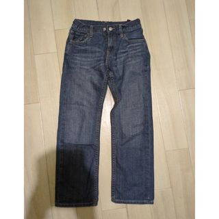 ユニクロ(UNIQLO)のUSED ユニクロ子供服 デニムパンツ125 アジャ付(パンツ/スパッツ)