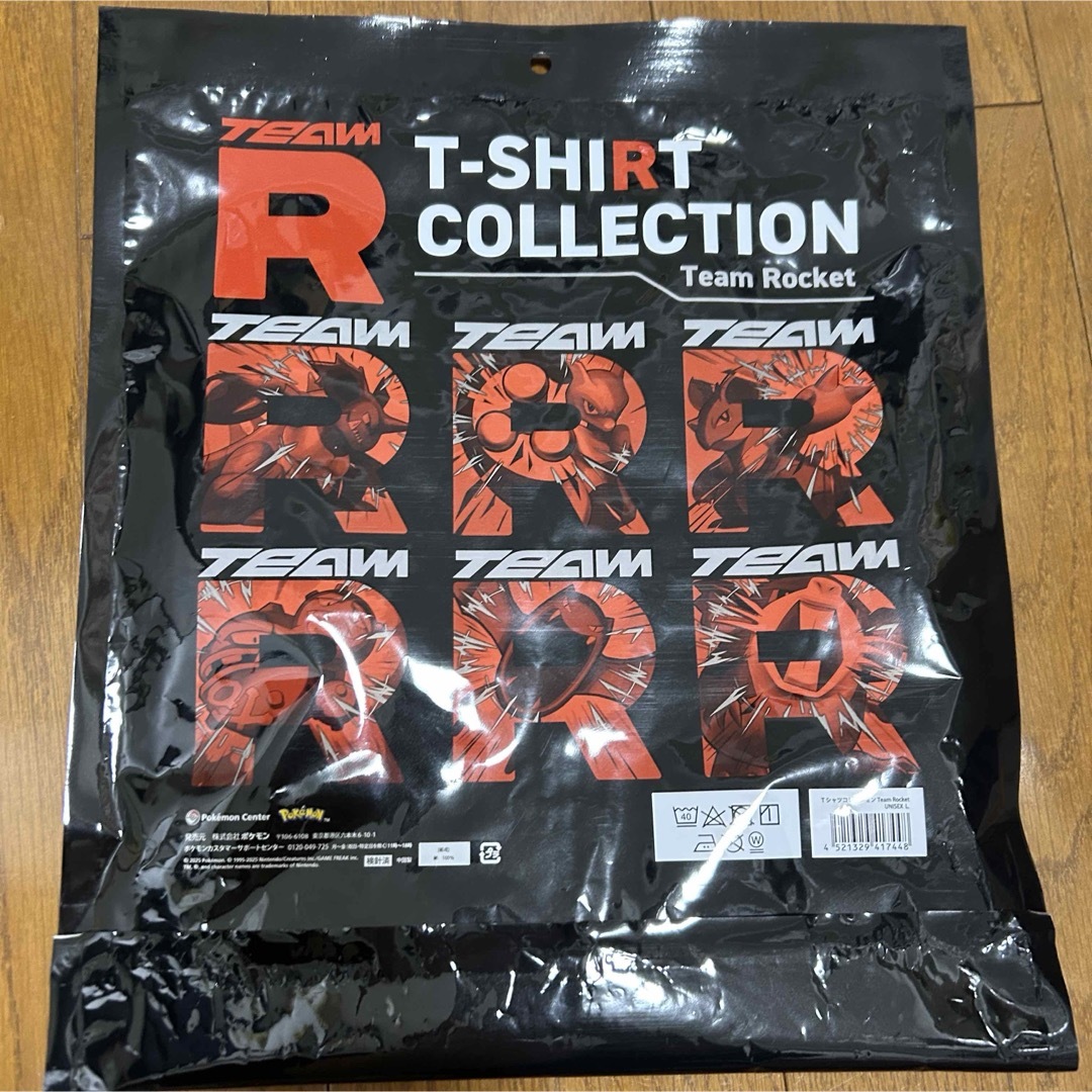 ポケモン - ポケモンセンター Team rocket ロケット団 Tシャツ L ポケモン - ポケモンセンター Team rocket ロケット団 Tシャツ L