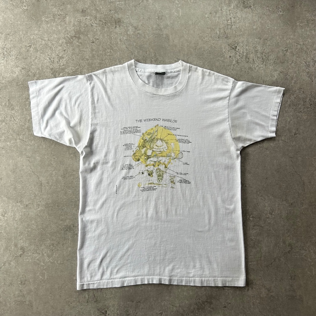 FRUIT OF THE LOOM - 80s90s フルーツオブザルーム アートtシャツ USA製 ゲイリーパターソン
