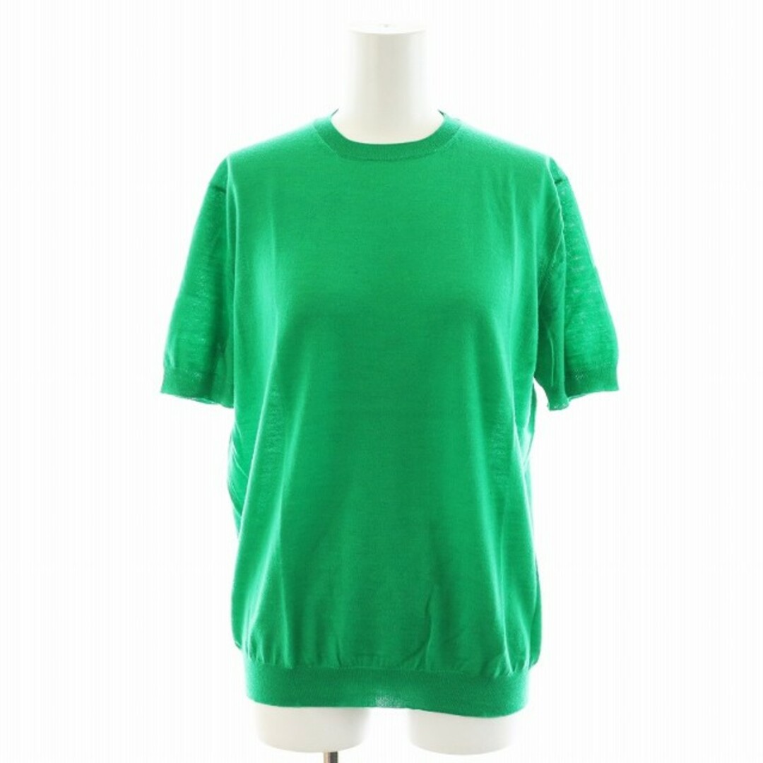PRADA - プラダ PRADA ニット カットソー 半袖 ウール 40 M 緑 PRADA - プラダ PRADA ニット カットソー 半袖 ウール 40 M 緑