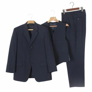 ダーバン(D’URBAN)の75【極美品】ダーバン スーツ A5 メンズ M スリーピース ジレ付き 濃紺 (セットアップ)
