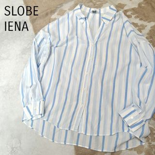 SLOBE IENA(ストライプ ・ シャツ/ブラウス(長袖/七分))の SLOBE IENA(ストライプ ・ シャツ/ブラウス(長袖/七分))の