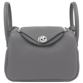 エルメス(HERMES)のエルメス HERMES ショルダーバッグ リンディ ミニ 20 トリヨンクレマンス アルドワーズ シルバー金具 新品 未使用  W刻印（2024年製） 【箱】【中古】(ショルダーバッグ)