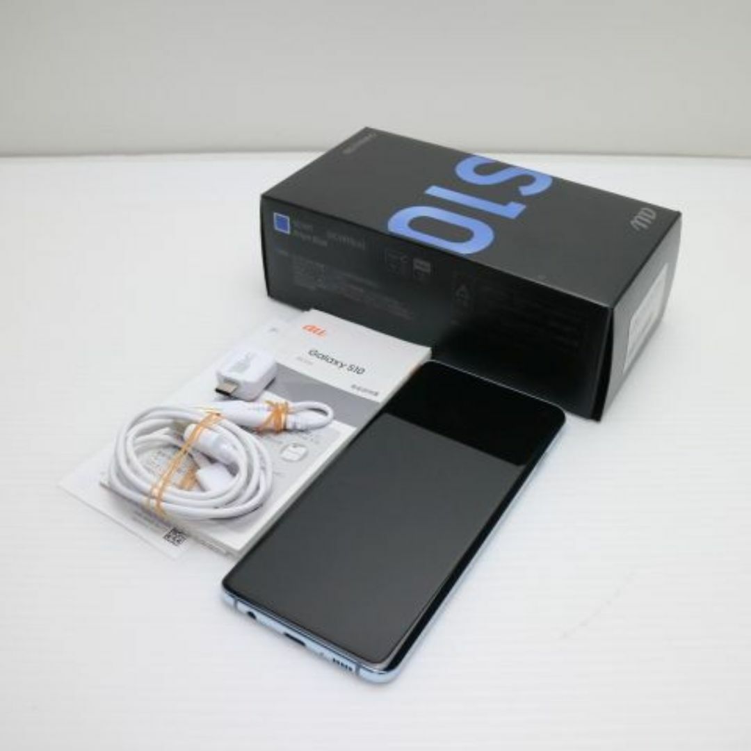 Galaxy - 新品同様 SCV41 Galaxy S10 プリズムブルー M999の通販 Galaxy - 新品同様 SCV41 Galaxy S10 プリズムブルー M999の通販