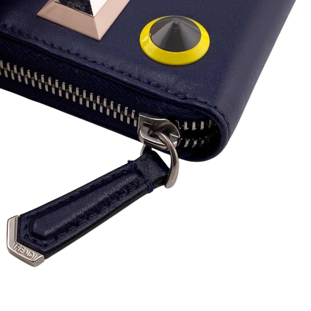 FENDI - フェンディ FENDI 長財布 プレキシガラススタッズ FENDI - フェンディ FENDI 長財布 プレキシガラススタッズ