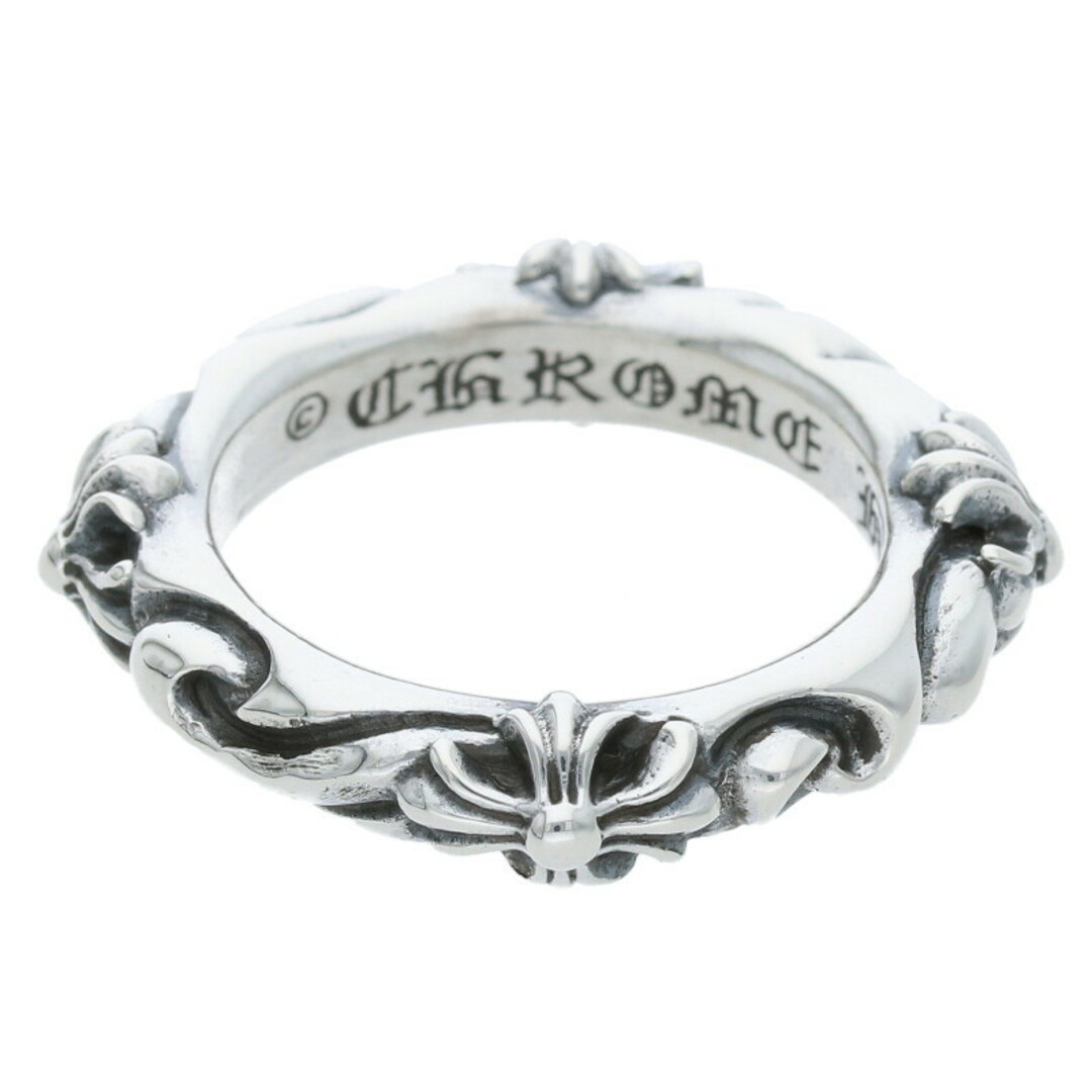 輝く高品質な Chrome Hearts - クロムハーツ SBT BAND/SBTバンド シルバー 指輪