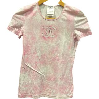CHANEL(Tシャツ(半袖/袖なし) ・ ピンク/桃色系)のフリマ CHANEL(Tシャツ(半袖/袖なし) ・ ピンク/桃色系)のフリマ