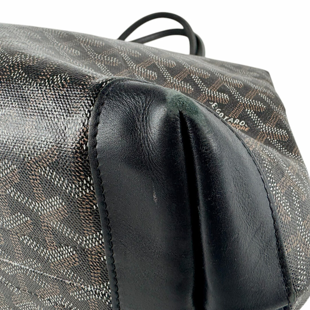 GOYARD - ゴヤール GOYARD ショルダーバッグ PVC/レザー GOYARD - ゴヤール GOYARD ショルダーバッグ PVC/レザー