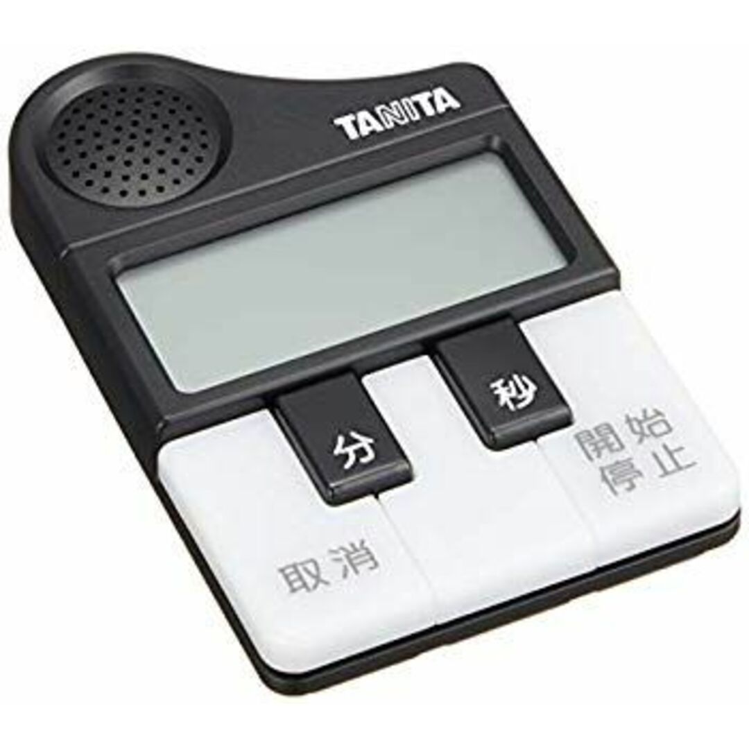 タニタ タイマー メロディー ブラック TD-382 BK o7r6kf1 スマホ/家電/カメラの生活家電(その他)の商品写真