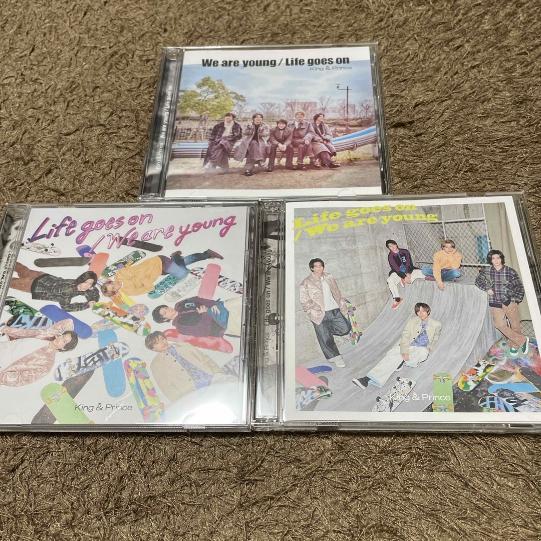 King & Prince Life goes on エンタメ/ホビーのCD(ポップス/ロック(邦楽))の商品写真