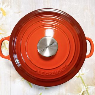 LE CREUSET - 廃盤ルクルーゼ センセーションラインココット LE CREUSET - 廃盤ルクルーゼ センセーションラインココット