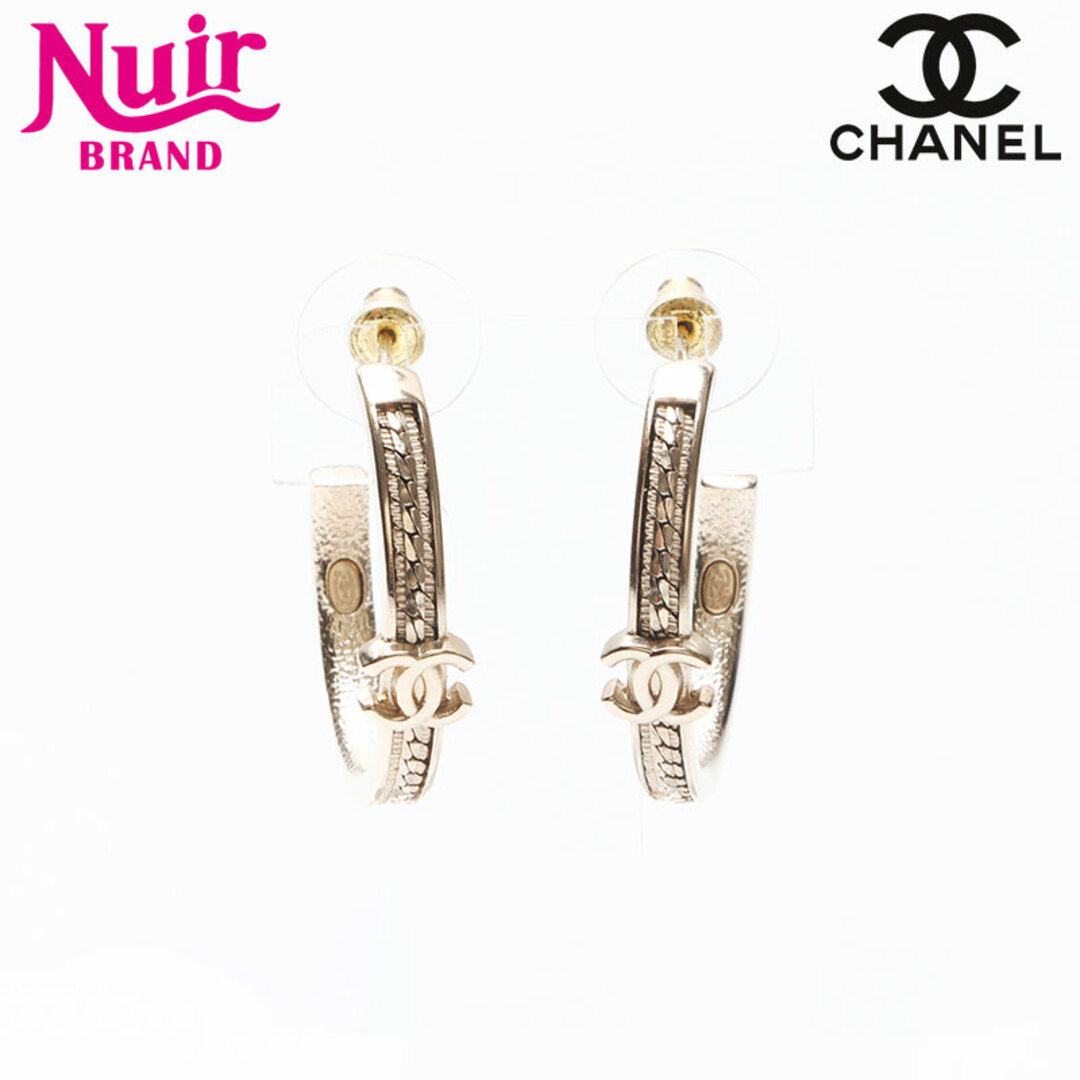 CHANEL - シャネル CHANEL A24B ココマーク 2024 フープ ピアス CHANEL - シャネル CHANEL A24B ココマーク 2024 フープ ピアス