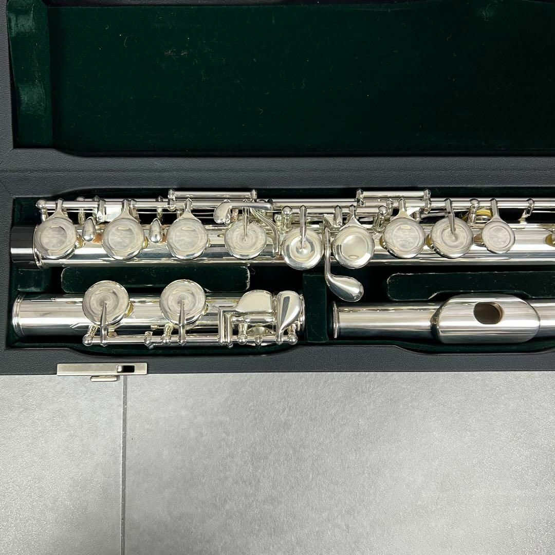 pearl - 比較的美品 パール フルート PF-505E Eメカ銀メッキ 頭 pearl - 比較的美品 パール フルート PF-505E Eメカ銀メッキ 頭