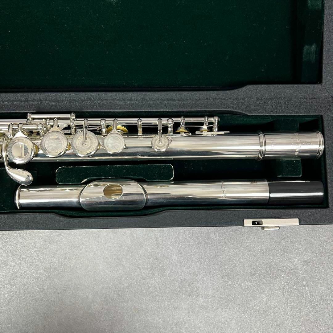 pearl - 比較的美品 パール フルート PF-505E Eメカ銀メッキ 頭 pearl - 比較的美品 パール フルート PF-505E Eメカ銀メッキ 頭