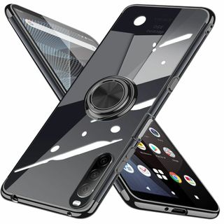 Xperia 10 III ケース リング ソニー SO-52B カバー 5G対(その他)