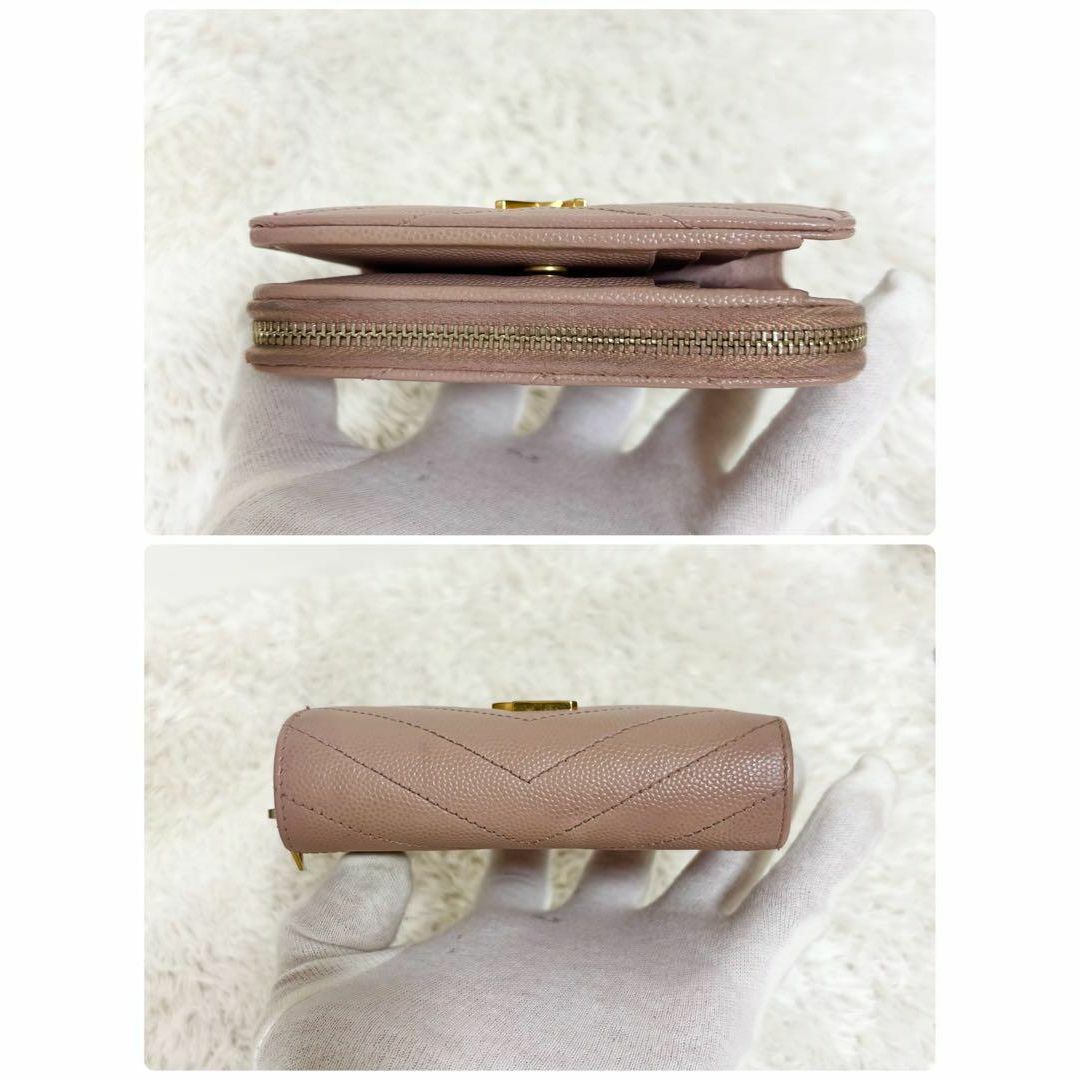 SAINT LAURENT - サンローラン 折り財布 カサンドラ ロゴ V SAINT LAURENT - サンローラン 折り財布 カサンドラ ロゴ V