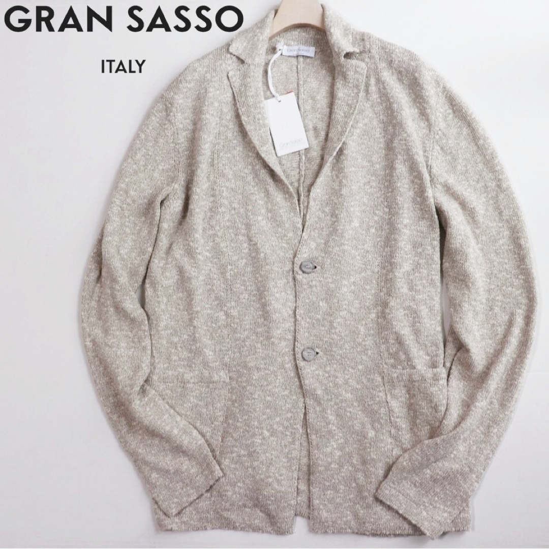 GRAN SASSO - 《グランサッソ》新品 リネンコットン メランジ GRAN SASSO - 《グランサッソ》新品 リネンコットン メランジ