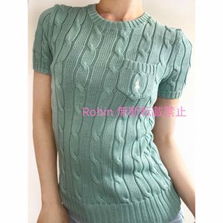 POLO RALPH LAUREN - 美品 ポロ ラルフローレン ニット ケーブル POLO RALPH LAUREN - 美品 ポロ ラルフローレン ニット ケーブル