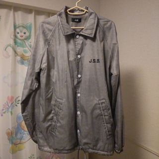 JSB ナイロンジャケット Sサイズ グレー 美品(ナイロンジャケット)