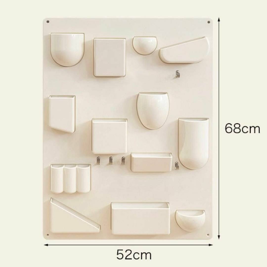 収納力抜群・おしゃれ ウォールシェルフ 壁面収納 ウーテンシロ