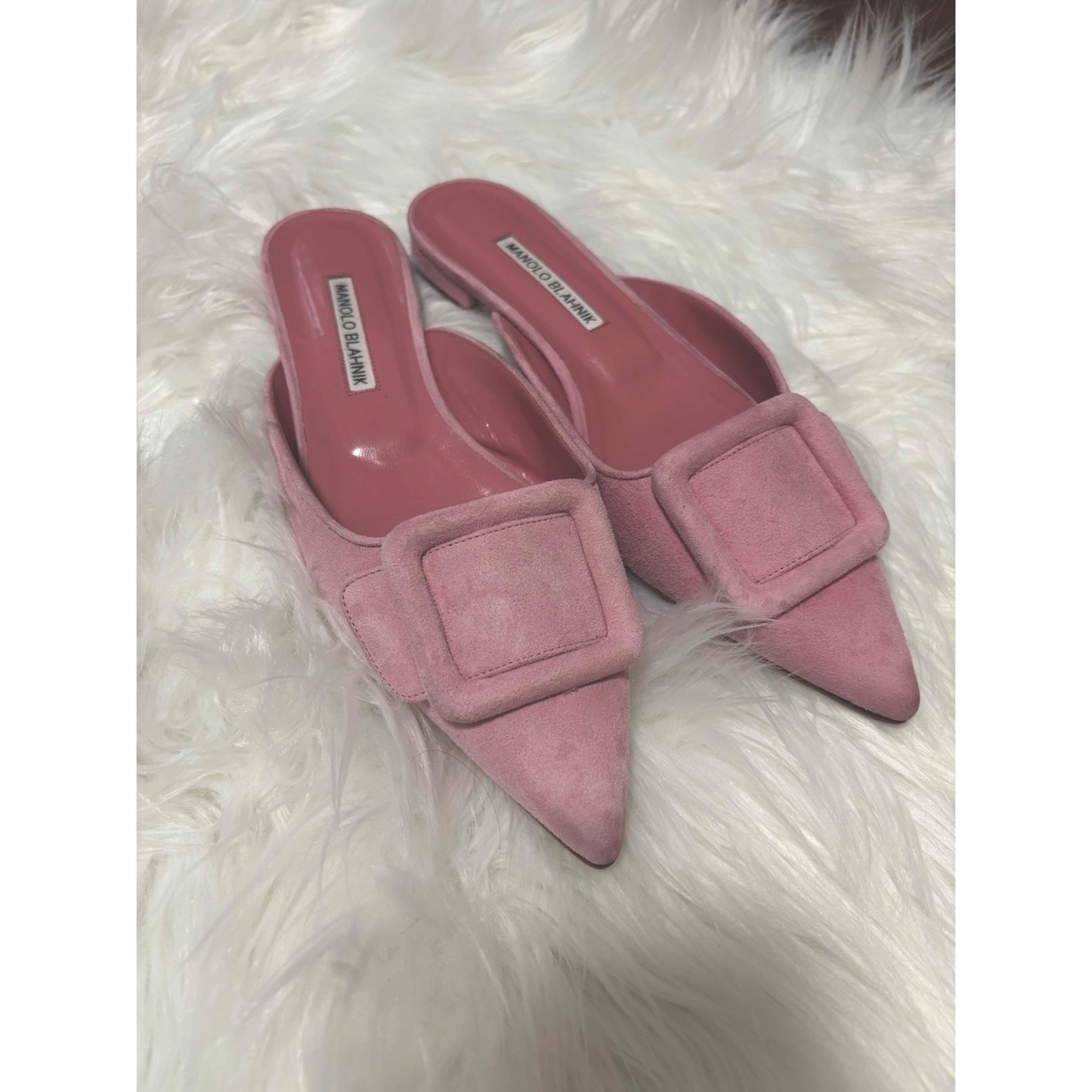 MANOLO BLAHNIK - マノロ ブラニク メイセール ポインテッド MANOLO BLAHNIK - マノロ ブラニク メイセール ポインテッド