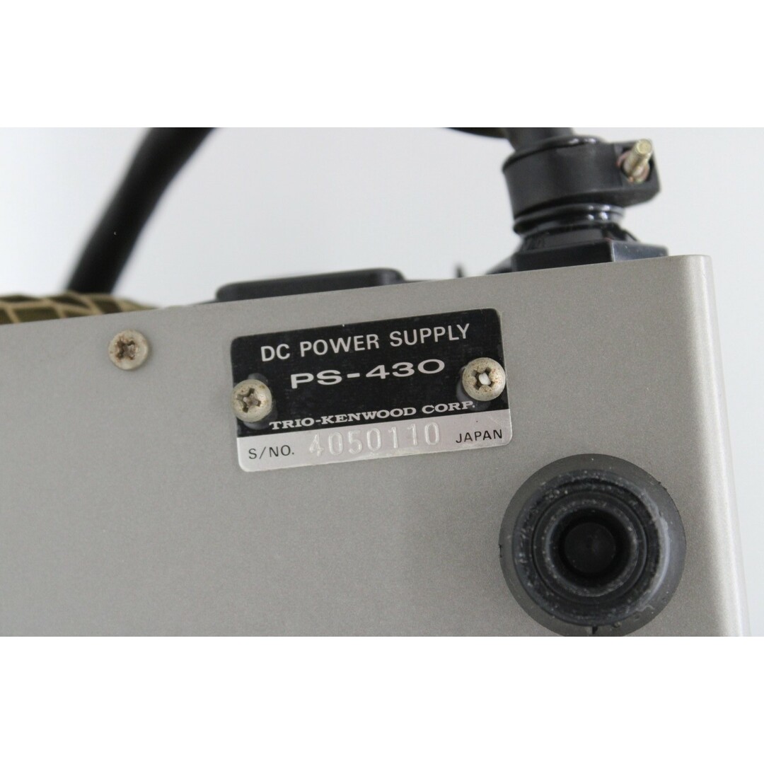 ケンウッド 安定化電源 PS-430 パワーサプライ KENWOOD ケンウッド 安定化電源 PS-430 パワーサプライ KENWOOD