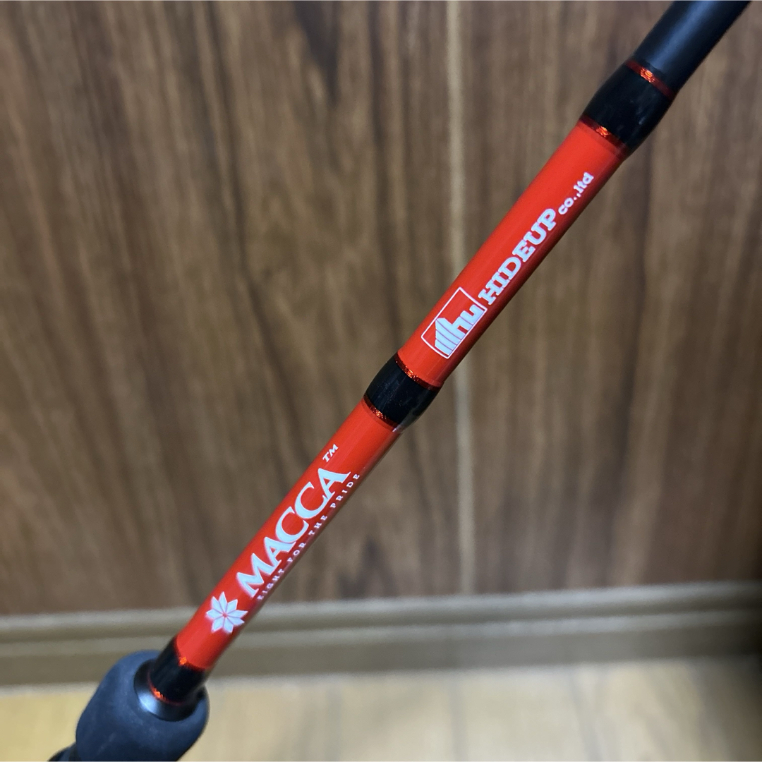 驚きの安さ デジーノ ハイドアップ マッカ レッドシグネイチャー HUMRC-65M+ ロッド