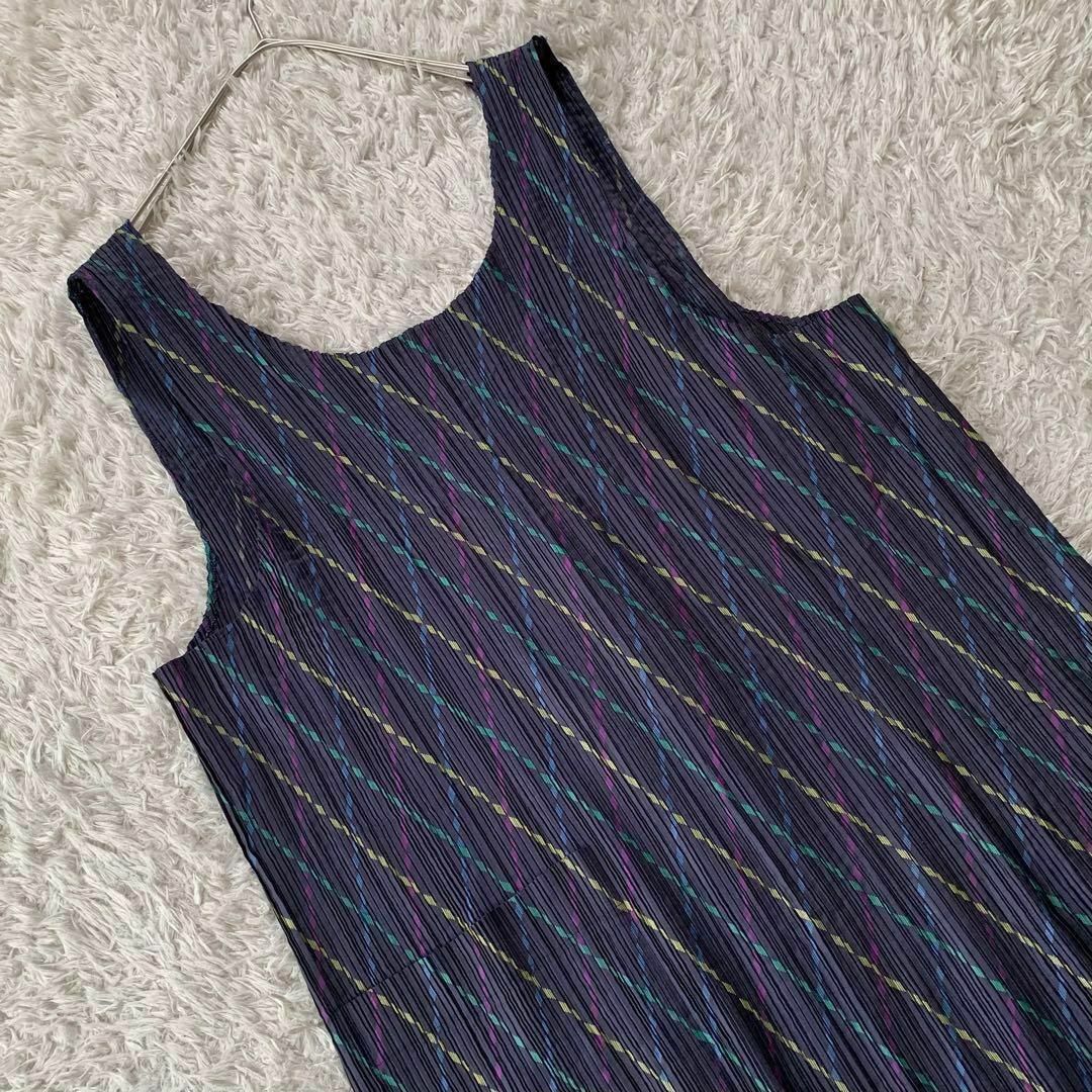 ISSEY MIYAKE - 極美品 イッセイミヤケ プリーツ エプロン ISSEY MIYAKE - 極美品 イッセイミヤケ プリーツ エプロン