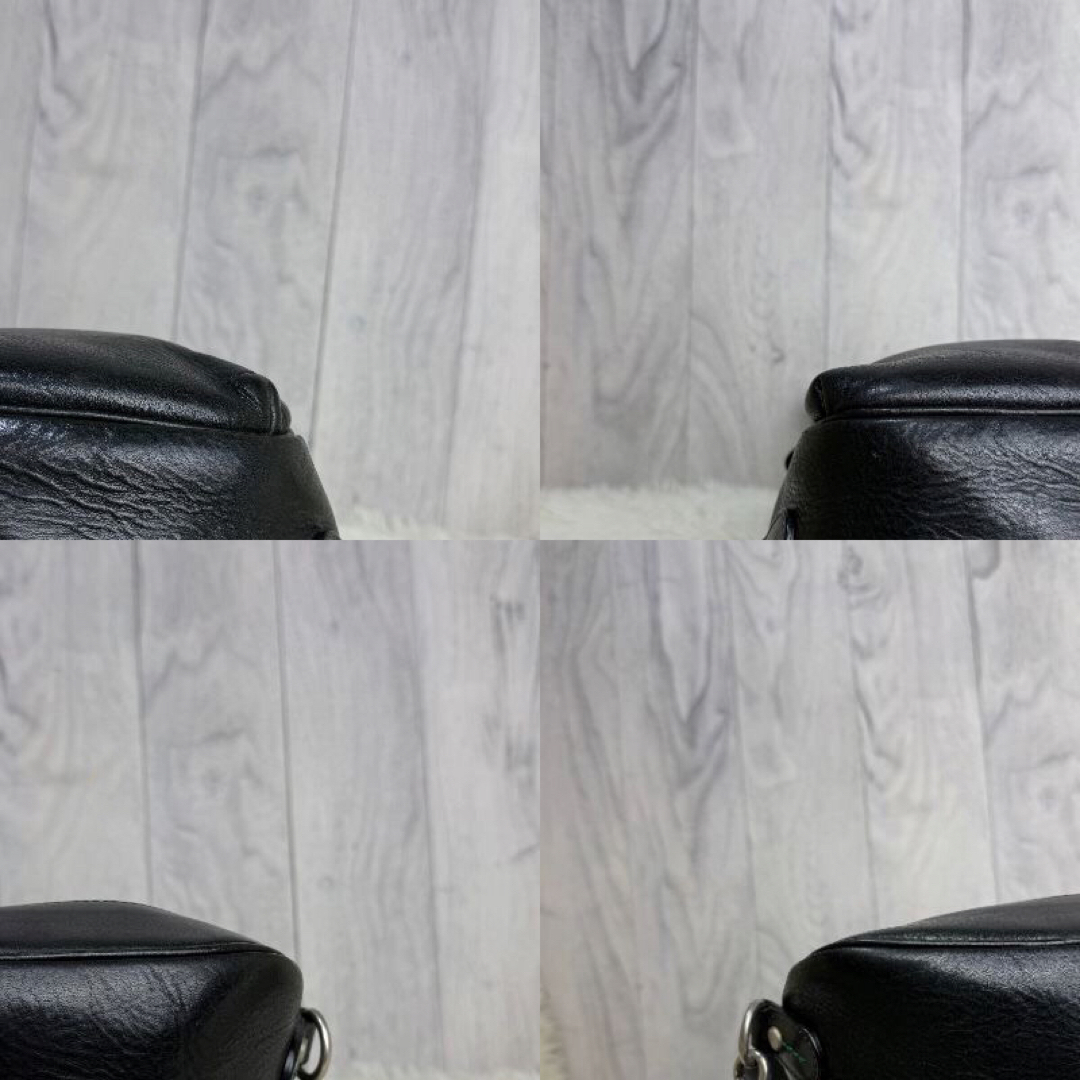 美品♡SOMES SADDLE ソメスサドル レザー ボディバッグ ブラック 美品♡SOMES SADDLE ソメスサドル レザー ボディバッグ ブラック